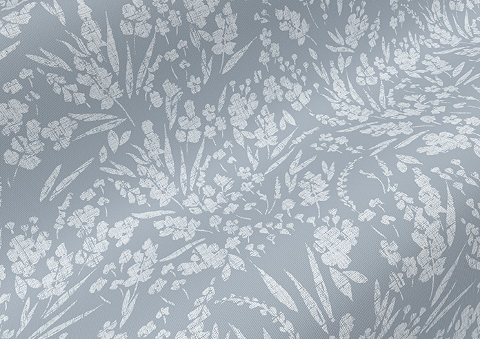 Ophelia, Stone Blue - Roller Blind - Image 4